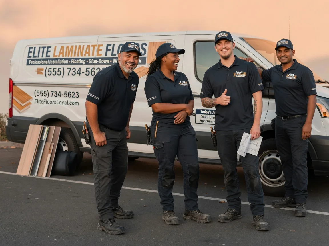 Laminate flooring installation company in Redding, IA
